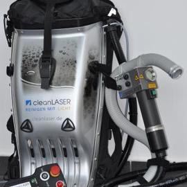 cleanLaser hordozható hátizsákos lézeres tisztítógép